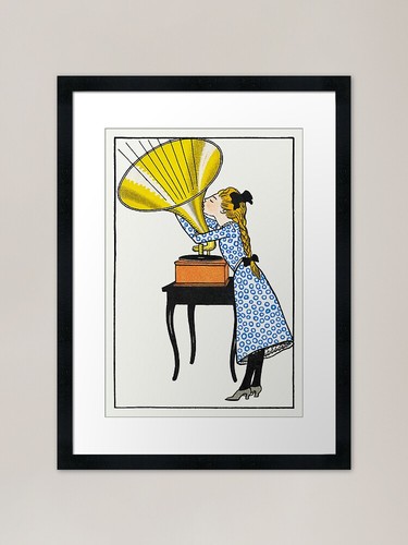 Vintage girl kissing - vintage,