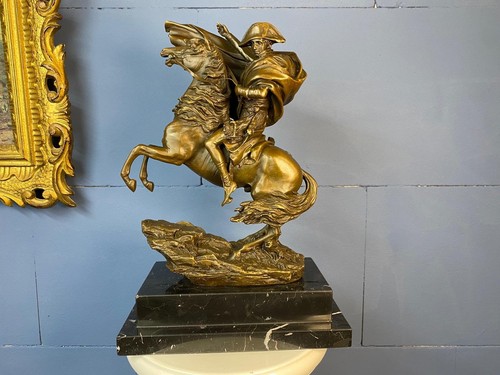 Bronzefigur skulptur napoleon - bronzefigur,