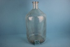 ALTER GLASBALLON  APOTHEKERFLASCHE ZYLINDER TRANSPARENT 5 LITER NR 35