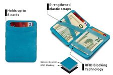 Portmonee Portemonnaie Geldbeutel HUNTERSON MAGIC WALLET RFID turquoise