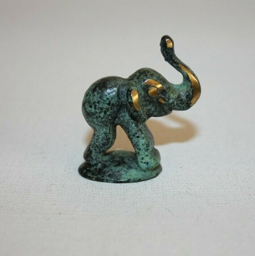 Elefant messing bronze 74g - elefant,