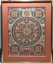 Mandala Thangka mit reicher