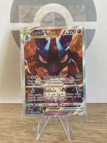 Pokémon karte lucario - lucario, vstar