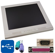 17" 43CM MONITOR MIT INTEGRIERTEM 1GHz COMPUTER LAUTLOS 12V NETZT. WINDOWS 98 M3