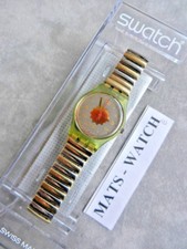 SWATCH+LADY-FLEX+LL111V1 SEVRUGA+VARIANT GREEN CASE+NEU/NEW
