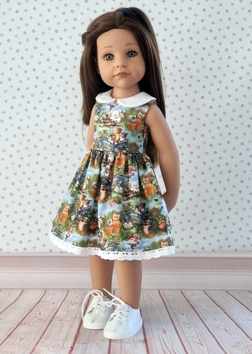 Puppenkleidung sommerkleid - ,
