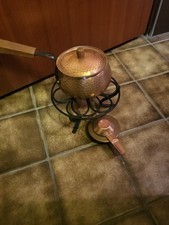 Kupfer Fondue Set
