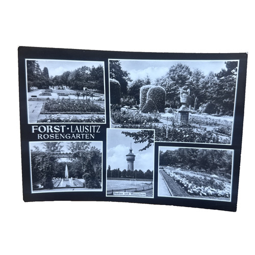 Postkarte forst lausitz - postkarte,