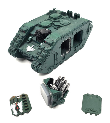 Land raider dark angels - dark, space