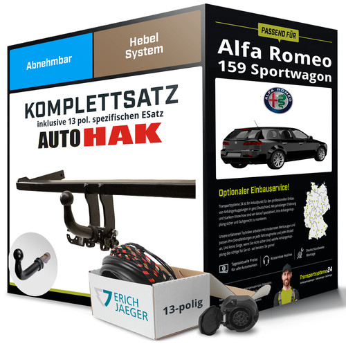 Anhängerkupplung abnehmbar