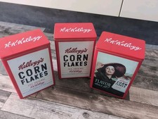 3 x XL KELLOGG'S SMACKS SAMMLERDOSEN METALL Vorratsdose Kekse Weihnachten Rar