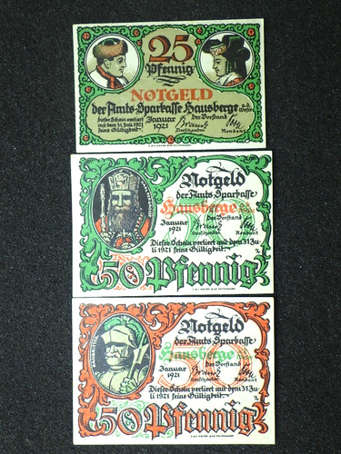 Notgeld deutschland - 3, x