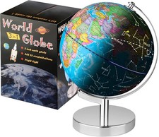 Globus LED USB Deko Weltkarte