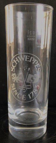 Schweppes glas aus - 0,2,