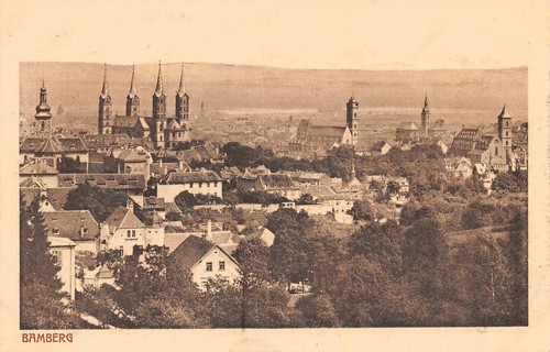 Postkarte bamberg dom - ak,