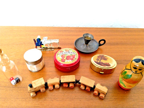Teiliges miniaturen set - 8-teiliges, miniaturen-set