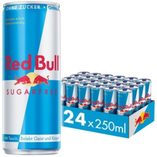 Red bull sugarfree 0 25 - red, x