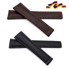 Germany Uhrband kompatibel TAG Heuer Faltschließe Juchtenleder  20/16mm 22/18