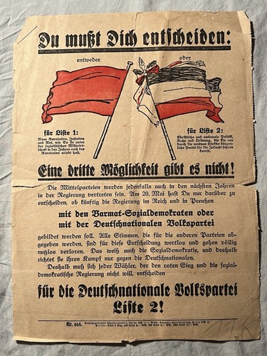 Konvolut flugblatt und - flugblatt,