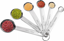 6 Stück Messlöffel-Set