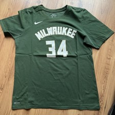 Nike Shirt NBA Milwaukee 34, Antetokounmpo Gr. XS ( Kinder L)