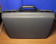 Original Samsonite Hartschalen Aktenkoffer Grau abschließbar