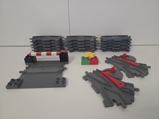 Lego Duplo Eisenbahn Zubehör Set 10506 Schienen, Weichen, Bahnübergang
