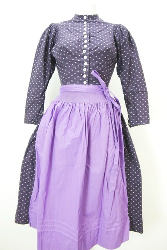 Handarbeit lila winterdirndl - handarbeit,