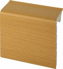Simplex Sockelleiste N 2m Buche Fußbodenleisten Heizungsrohrverkleidung
