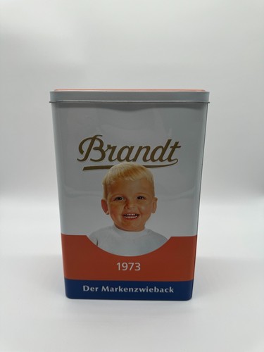 Blechdose brandt zwieback - blechdose,