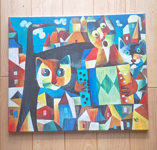Katzen der stadt yuliy - "katzen, stadt"