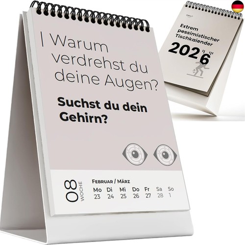 Demotivierender tischkalender - demotivierender,