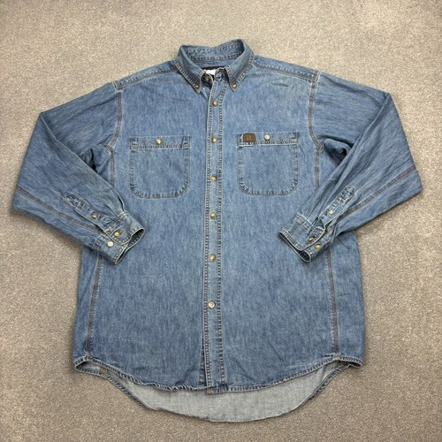 Wrangler jeanshemd erwachsene - jeanshemd,