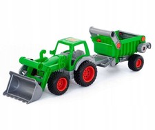 Traktor Lader mit Anhänger