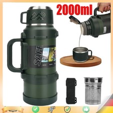2L Edelstahl Thermosflasche