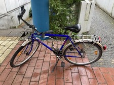 Epple-Herrenfahrrad, deutsche Topqualität, 28 Zoll, 3x7 Gänge, blau