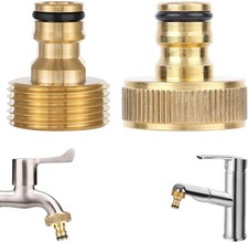 Messing Adapter G 1'' passend