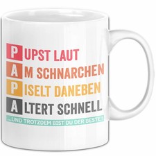 Papa vatertag tasse - papa,