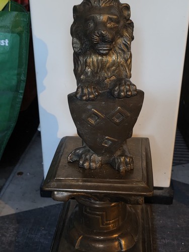 Alte bronze messing skulptur - alte,