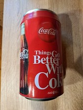 Coca Cola Coke Spardose Dose Blechdose Behälter | 19cm | Sammler Vintage