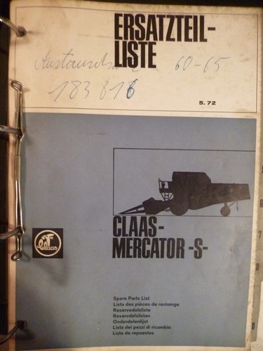 Claas mähdrescher mercator - claas,