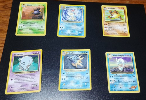 Vintage pokemon karten lot - pokemon,