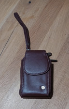 Travelon Safe ID Schützen Sie Idenity Zipper Compact Bag Burgandy/Brown Strap 32