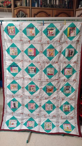 Patchworkdecke quilt - patchworkdecke,
