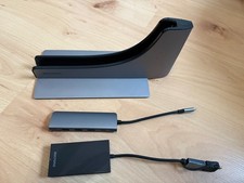 Ascrono MacBook Docking Station Bundle-MacBook Pro 13 Zoll M1 (2020), M2 (2022)