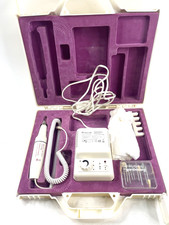 Sanoquell Maniküre Pediküre Nagelfräse Schleifer im Koffer weiß