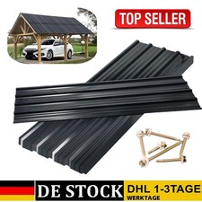 12-48 x Profilblech Trapezblech 6-24m² Dachblech Verzinktes Stahlblech Wellblech