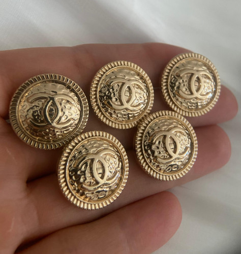 5er set vintage chanel - vintage, knöpfe