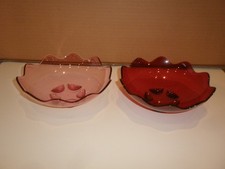 Tupperware Eleganzia Kleine Venusmuschel 2er Set Servierschalen Rot 4 x da