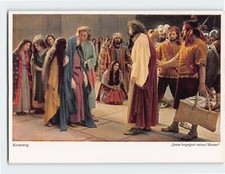 Postcard "Jesus begegnet